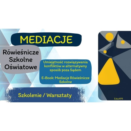 Mediacje rówieśnicze i szkolne – szkolenie dla szkół | Wojciech Jabłoński