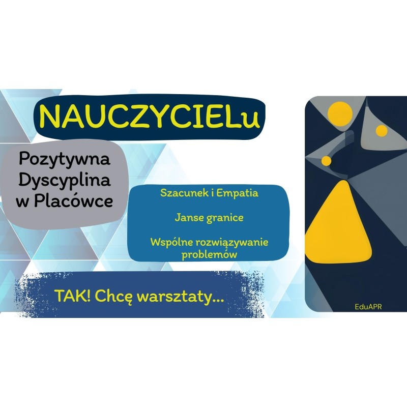 Pozytywna Dyscyplina dla Nauczycieli – szkolenie online lub stacjonarnie | Wojciech Jabłoński