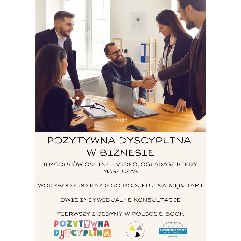 Pozytywna Dyscyplina w Biznesie – Certyfikowany Kurs Online | Wojciech Jabłoński