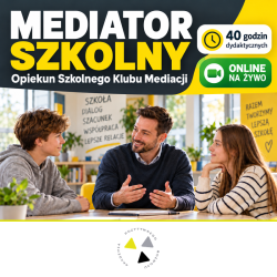 Mediator szkolny – kurs online 40 godzin | APR
